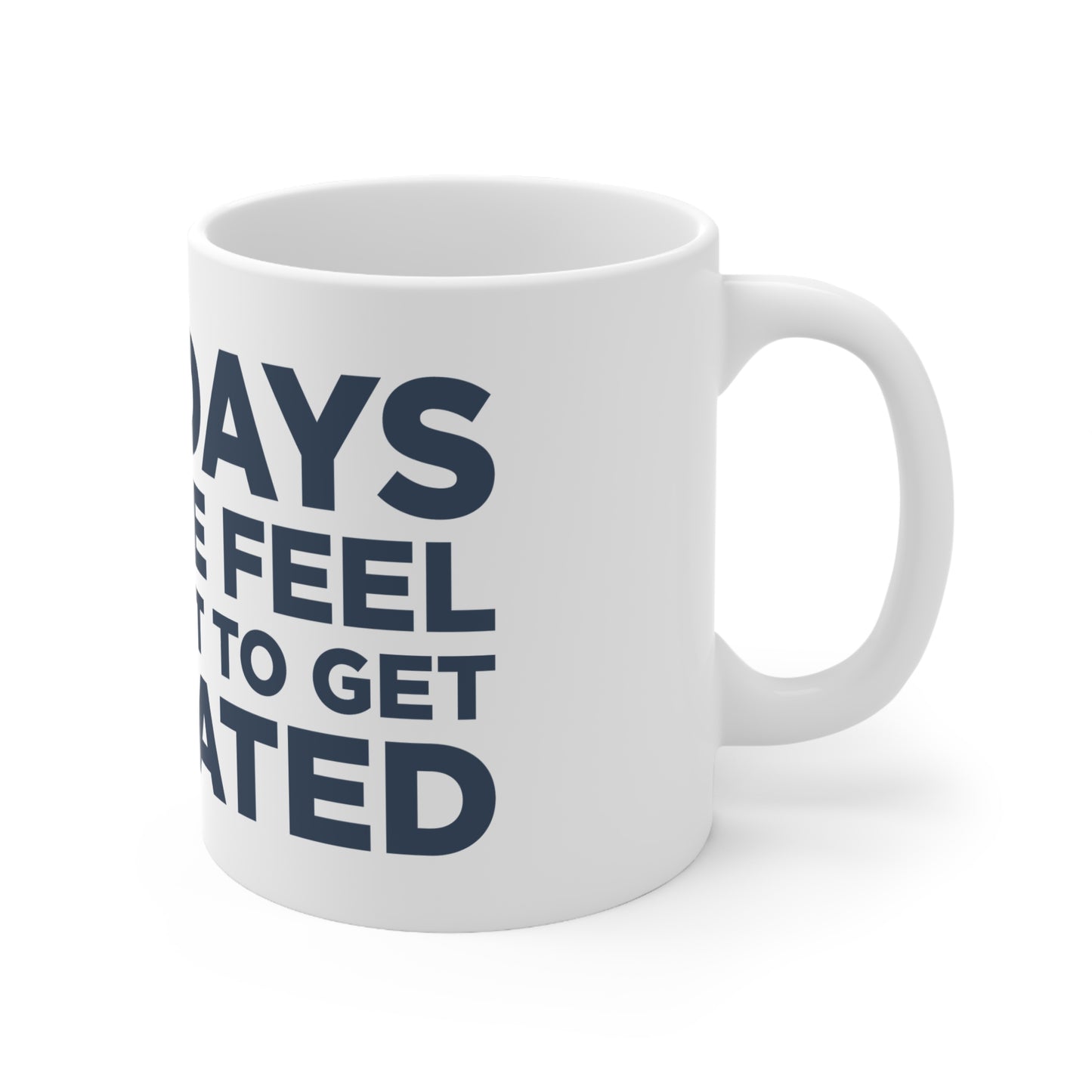 Monday Aspirated Coffee Mug