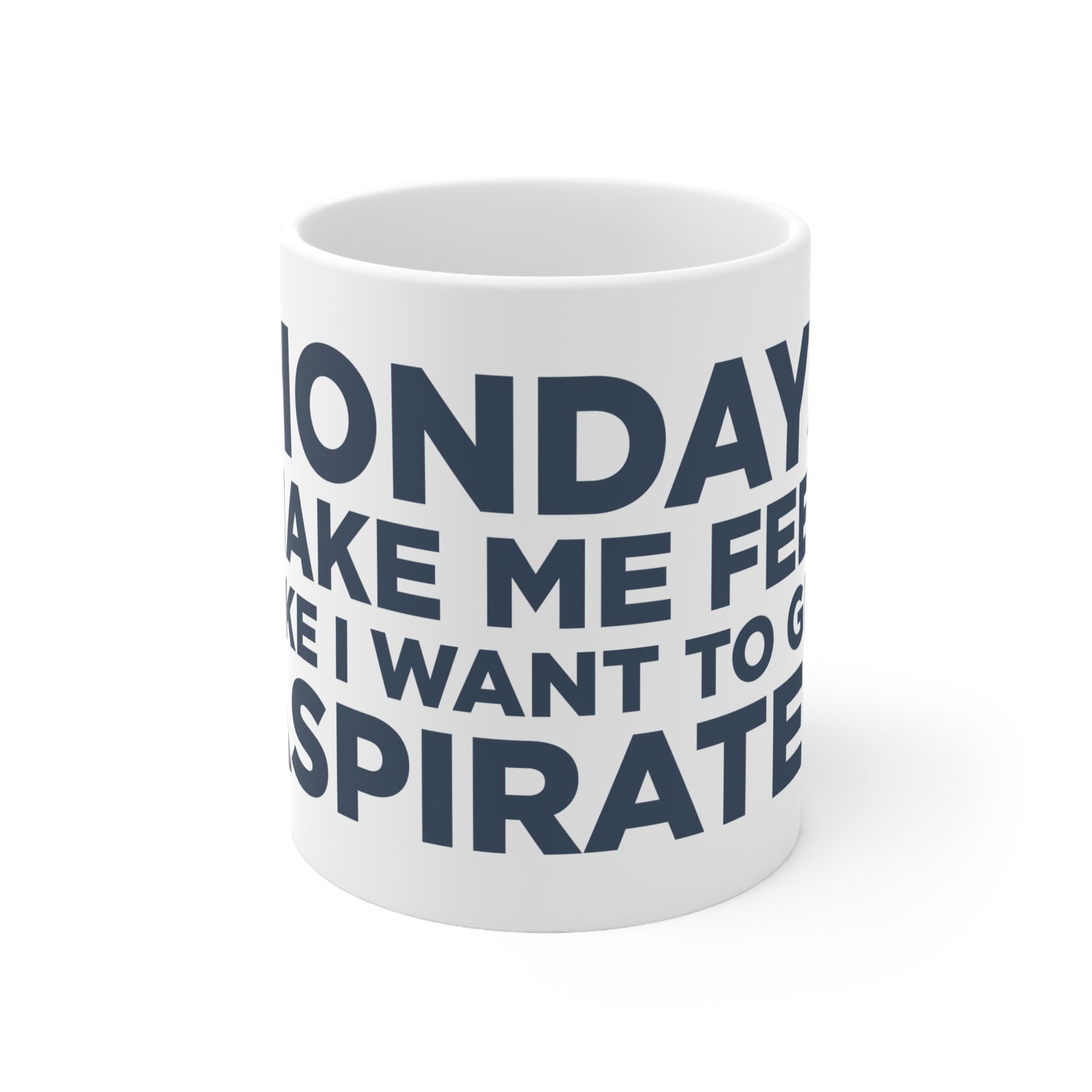 Monday Aspirated Coffee Mug