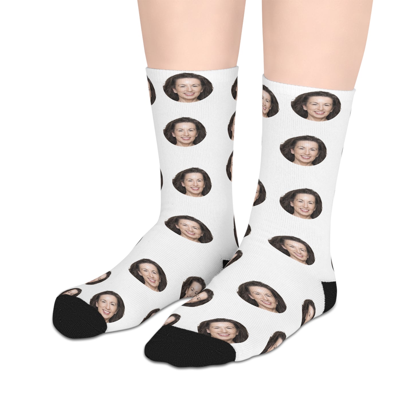 Tracy's Face Mid-length Socks