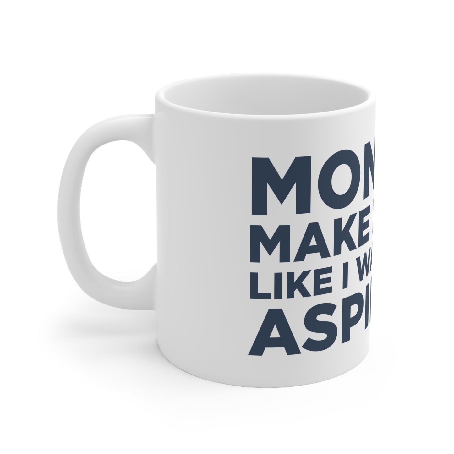 Monday Aspirated Coffee Mug